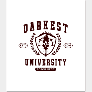 Darkest University Crest Posters and Art